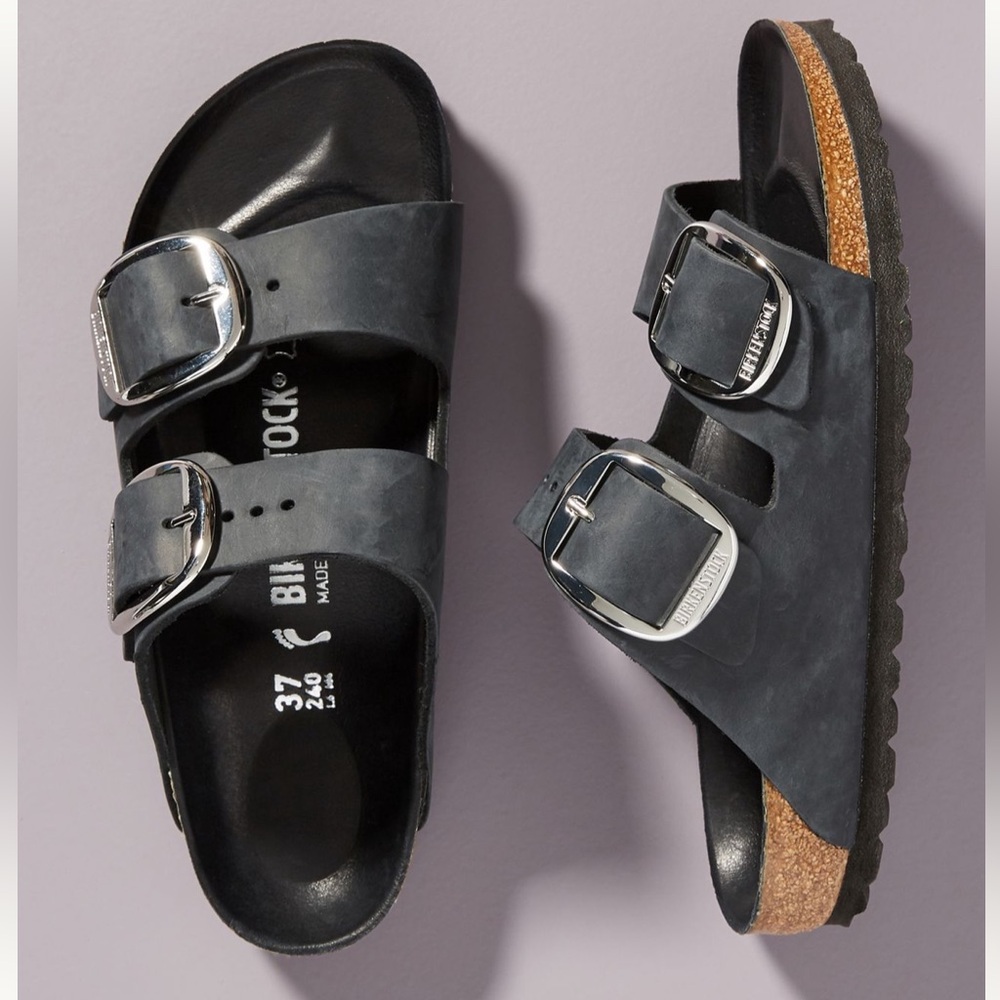 Birkenstock Women's Arizona Big Buckle Sandals, size 38